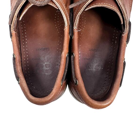 Allen Edmonds Eastport Boat Shoes Men’s US 9 D Brown Leather Lace Up Loafers main image 8
